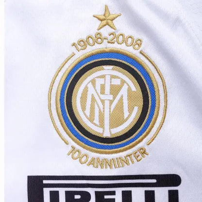 Inter Milan 2007/08 Retro Jersey 100th Anniversary Away