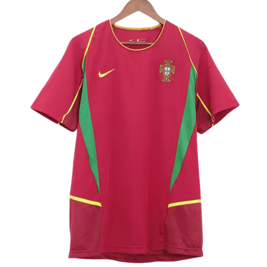 Portugal World Cup 2002 Retro Jersey Home