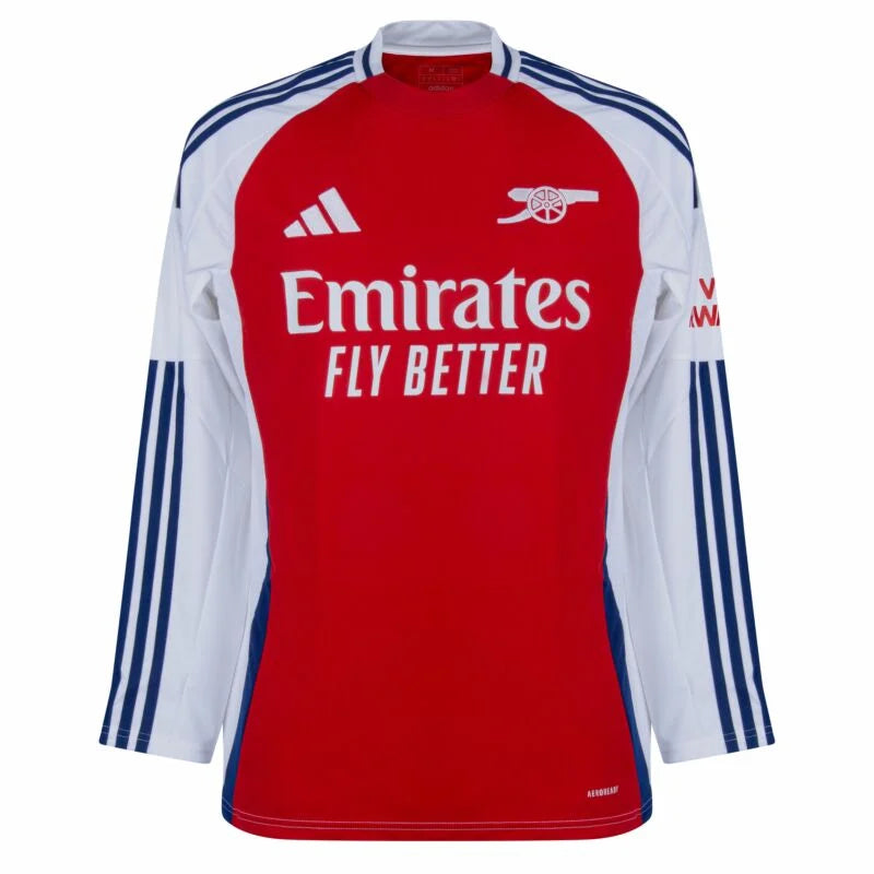 Arsenal Home Long sleeves Rice 41 Shirt 2024-2025 Size：S-4XL