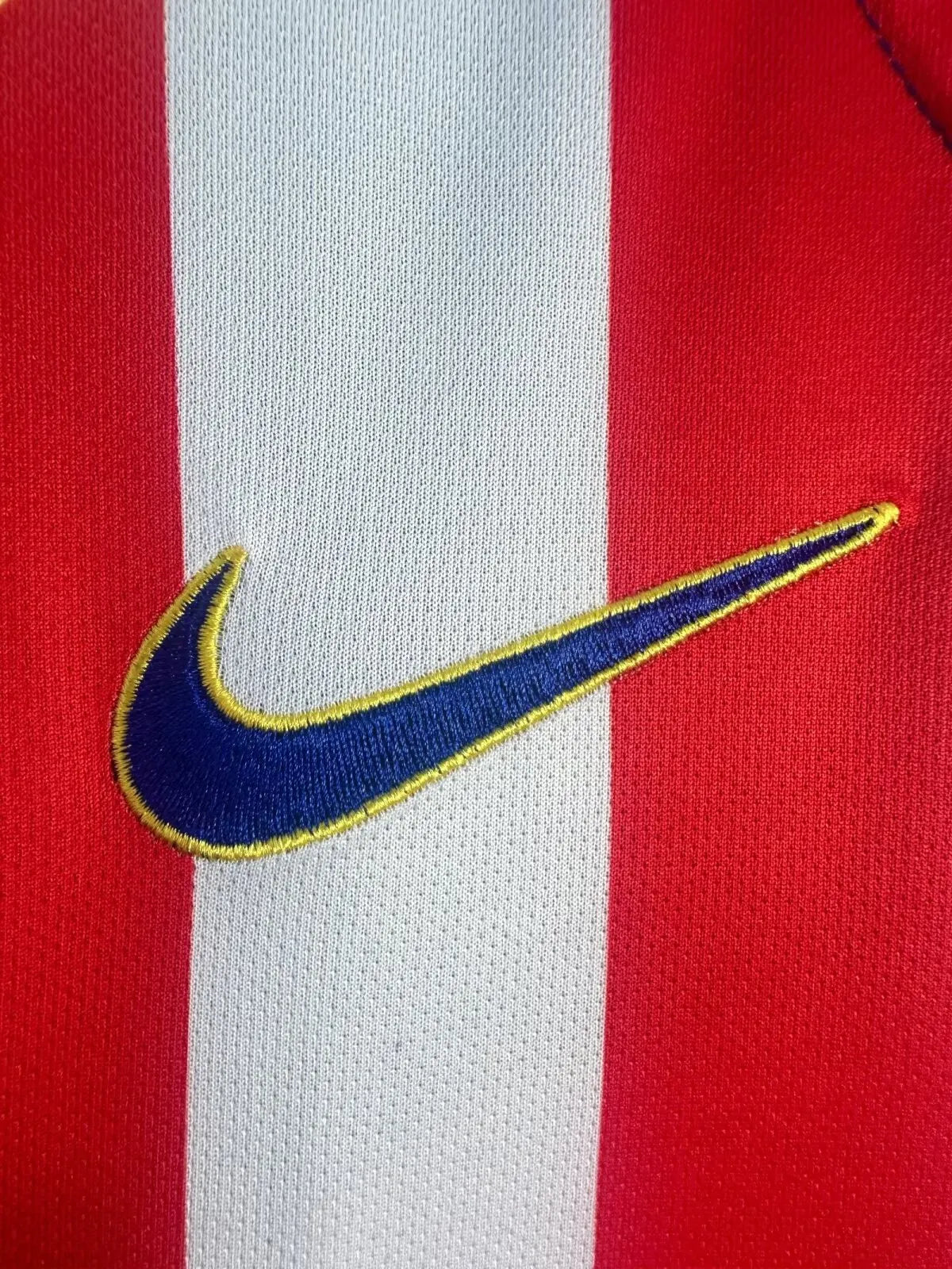 Nike Atletico Madrid Retro Home Soccer Jersey Long Sleeve 2004-05