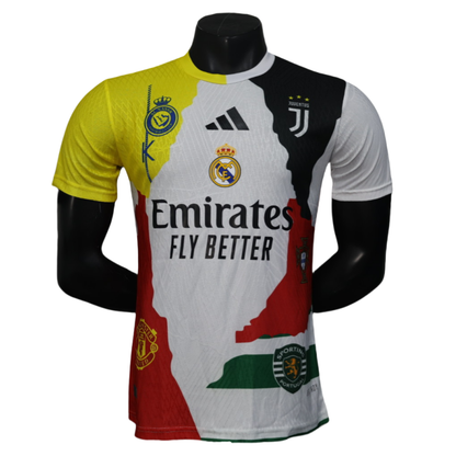 Adidas Ronaldo Cr7 Real Madrid United Edition Shirt Player Version 25-26