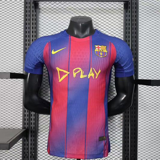 Player Version 25-26 BARCELONA x ED SHEERAN SIGNEE Edition Jersey