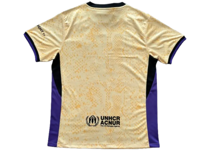 Barcelona 25-26 Away Yellow Soccer Jersey