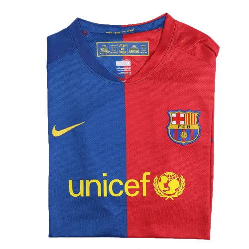 Barcelona Retro Jersey Home 2008-09