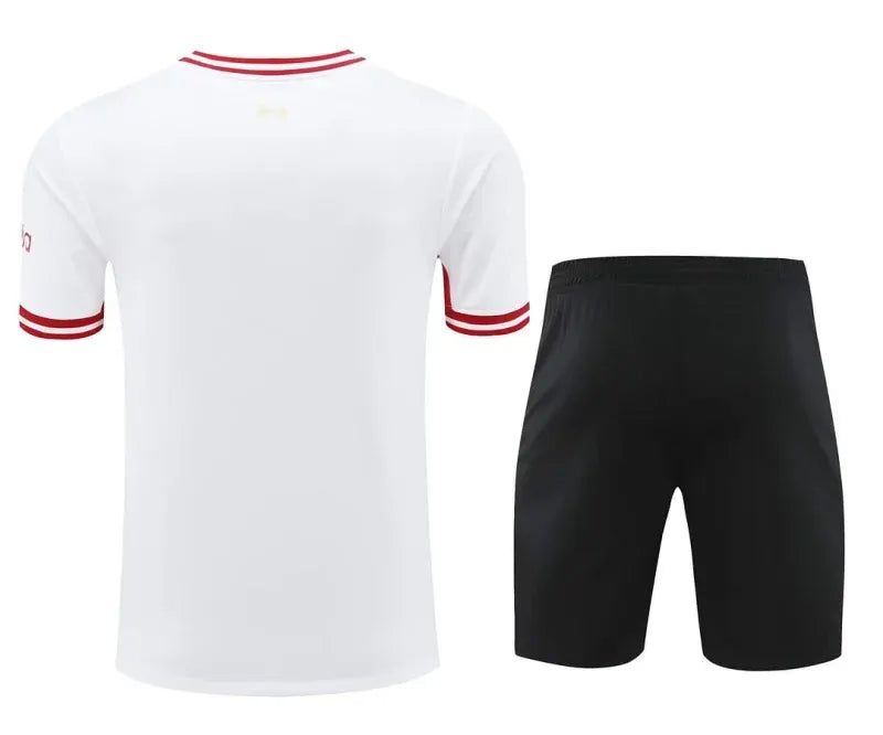 Liverpool Training Wear White Suit Shirt 2024/2025
