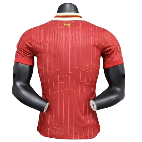 Liverpool Shirt Home Stadium Jersey - CHAMPIONS 24/25 &amp; Gold Trophy