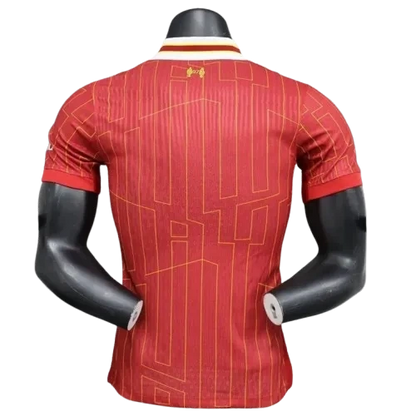 Liverpool Shirt Home Stadium Jersey - CHAMPIONS 24/25 &amp; Gold Trophy