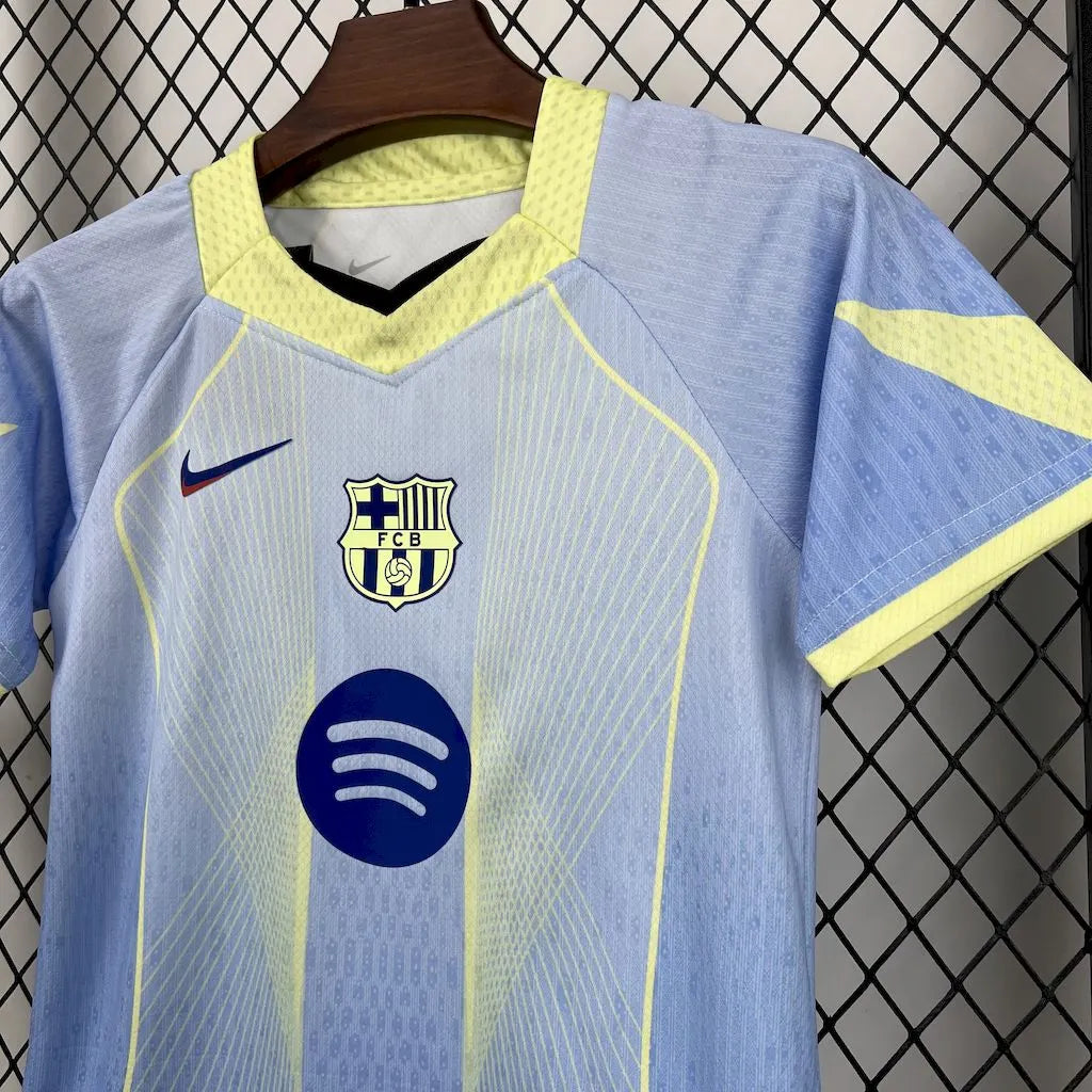 Barcelona 2025-26 blue special edition Kids Kit