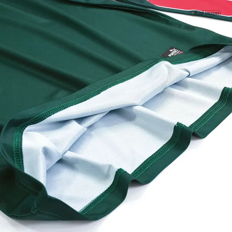 Morocco 1998 Home Retro Jersey Long Sleeve