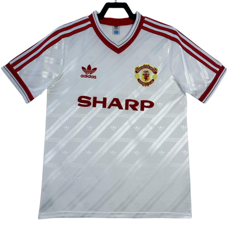 Retro Manchester United Away Football Shirt 1986/1988