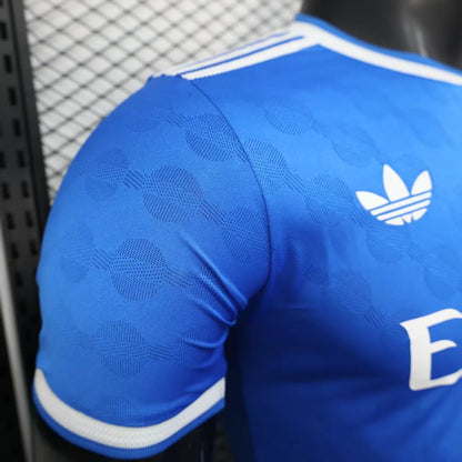 Player Version 25-26 Real Madrid Third Blue Jersey