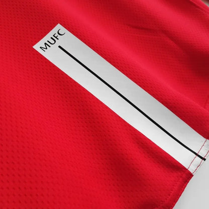 2007-08 Manchester United Retro Long Sleeve Jersey UCL Final Home