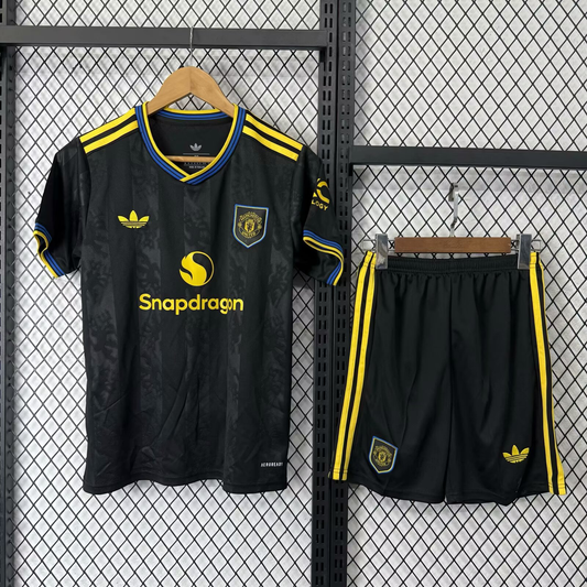 25-26 Kids Manchester United THIRD Jersey