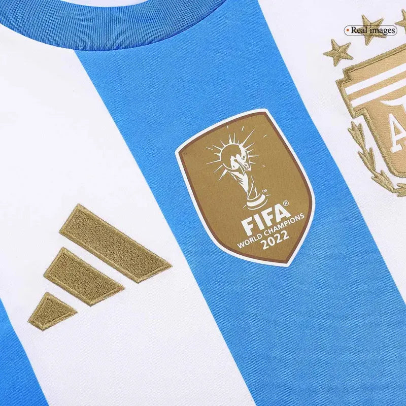 2024 Nation Argentina Home Jersey Messi #10 Di Maria #11 J.Álvarez #9 Copa America