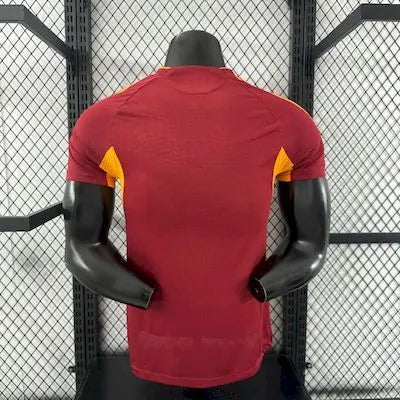 AS Roma 2025-26 Home Jersey Player Version