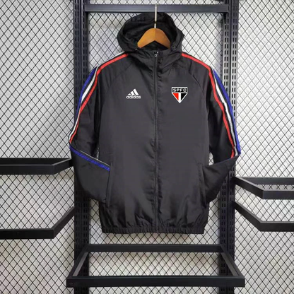 2024/2025 São Paulo Windbreaker Black Football Shirt