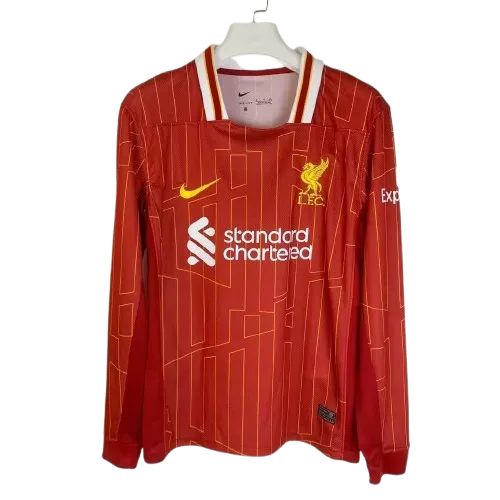 Liverpool Home Long Sleeve Jersey 2024-25