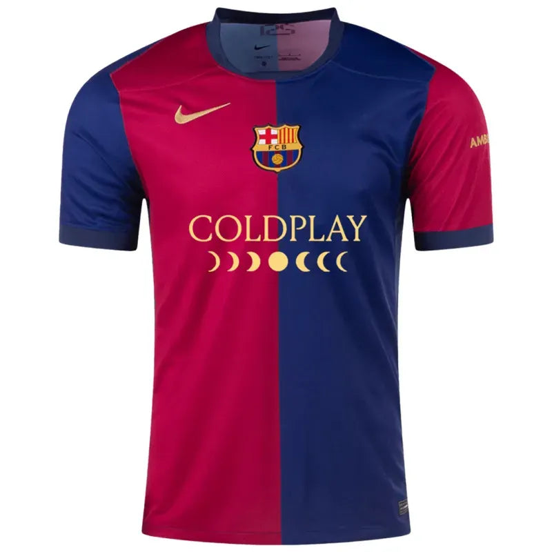 24-25 Barcelona Home COLDPLAY Edition Shirt Jersey