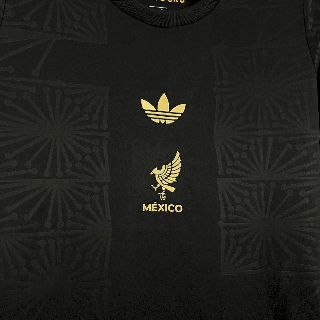 Adidas Women Mexico Third Jersey Kit Gold Cup 2025