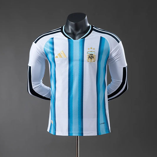 Argentina 2026 Home Long-Sleeve Player Version Jersey