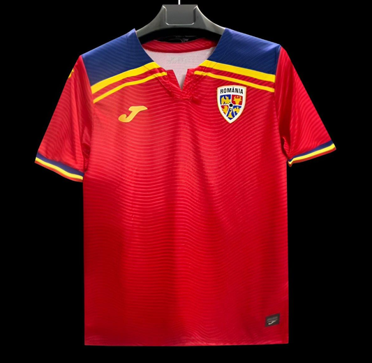 2025 Romania Away Red Jersey