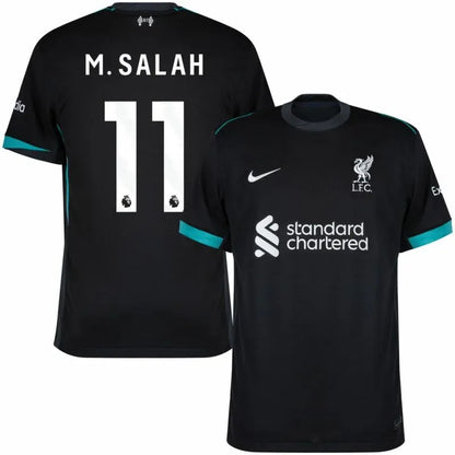Liverpool Away M.Salah 11 Shirt 2024-2025 Size：S-4XL