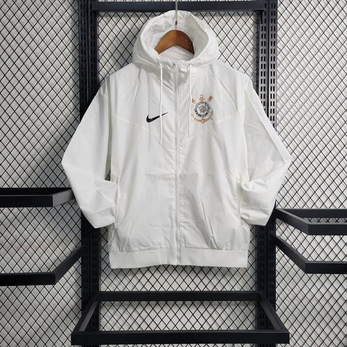 2023/2024 Corinthians Windbreaker White Football Shirt