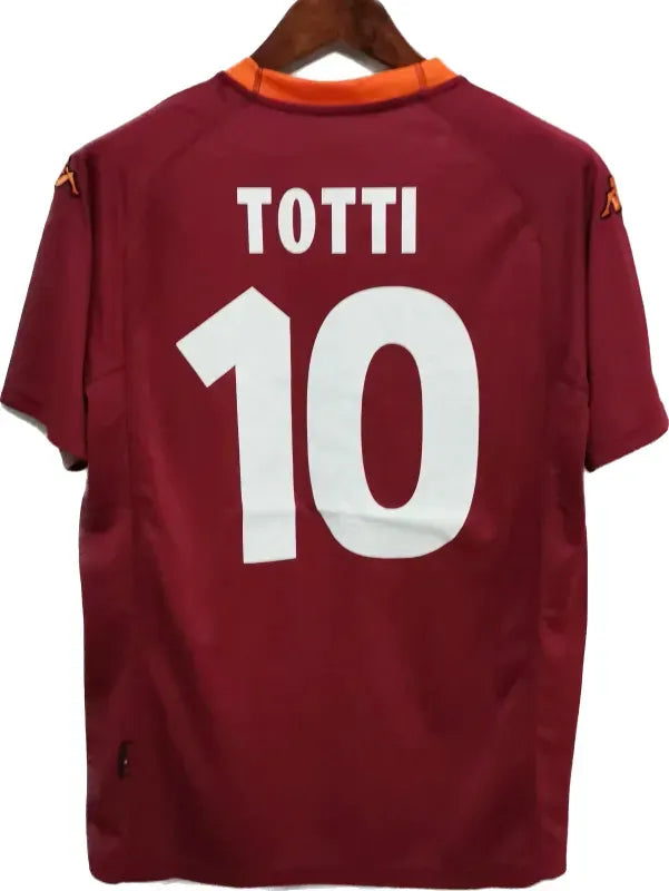 Roma 2000/01 Retro Jersey Home