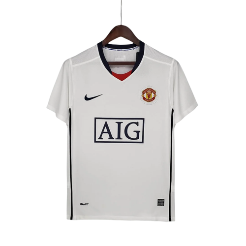 Retro Manchester United League Edition away Football Shirt 2008/2009