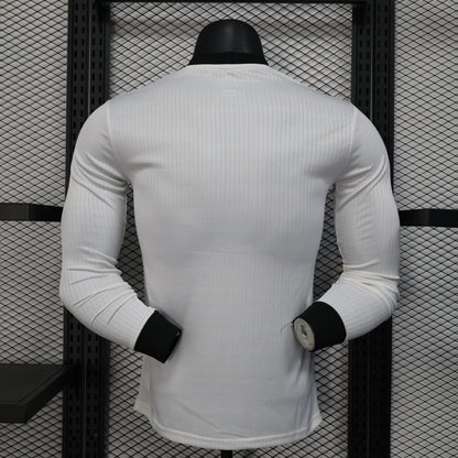 Player Version 2025 Germany Home Long Sleeve 125Th Anniversary Jersey