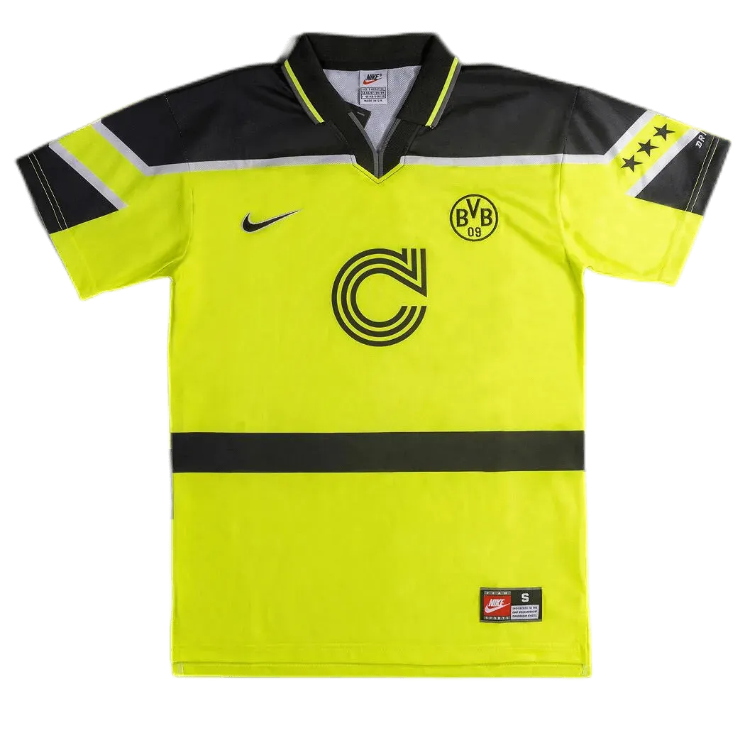 96-97 Borussia Dortmund Retro Jersey UCL Home
