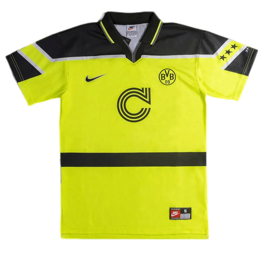 96-97 Borussia Dortmund Retro Jersey UCL Home