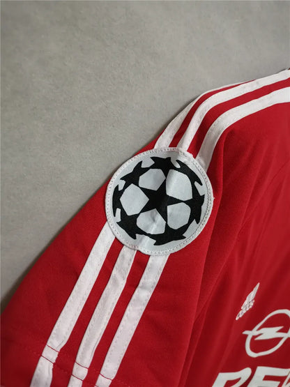 01-02 Bayern Munich Retro Jersey Home UCL