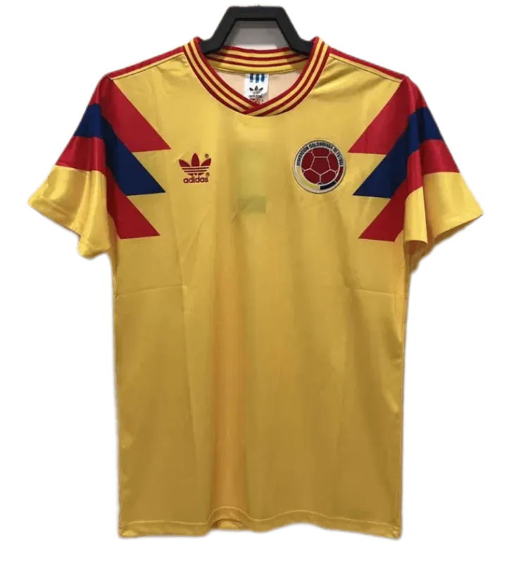 Colombia 1990 Retro Jersey Home