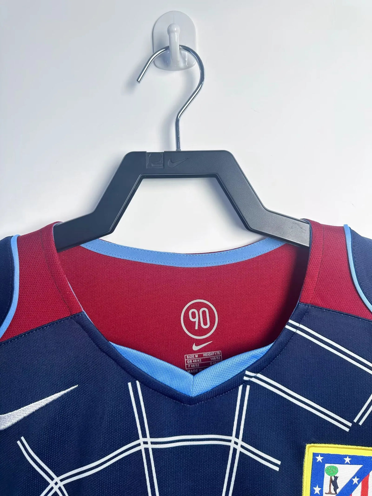 Nike Atletico Madrid Retro Away Soccer Jersey Long Sleeve 2004-05