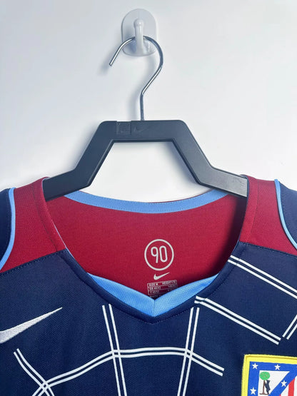 Nike Atletico Madrid Retro Away Soccer Jersey Long Sleeve 2004-05