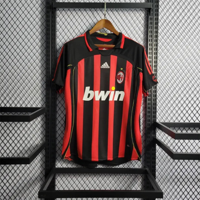 2006-07 AC Milan Ronaldo #99 Maldini #3 Kakà #22 Retro Jersey Home Replica