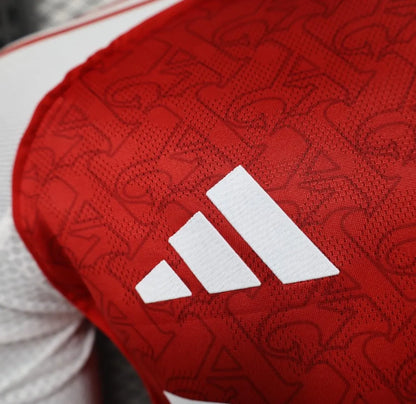 Player Version 25-26 Arsenal Home Long Sleeve Jersey