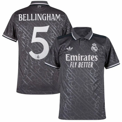 Real Madrid Third Bellingham 5 Shirt 2024-2025 Size：S-4XL