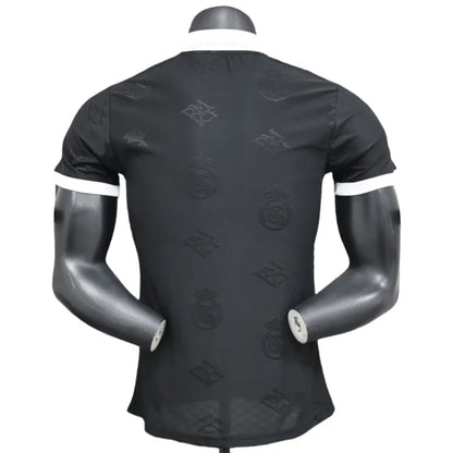 Real Madrid Men's Polo Shirt Black 25-26