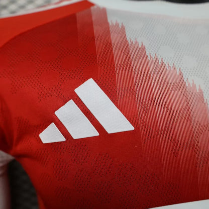 Player Version 25-26 Bayern Munich Home Long Sleeve Jersey