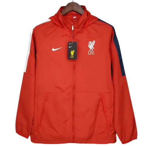Liverpool Windbreaker Red Soccer Jersey 2021/2022
