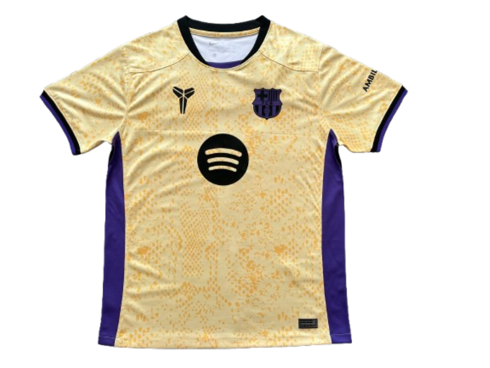 Barcelona 25-26 Away Yellow Soccer Jersey