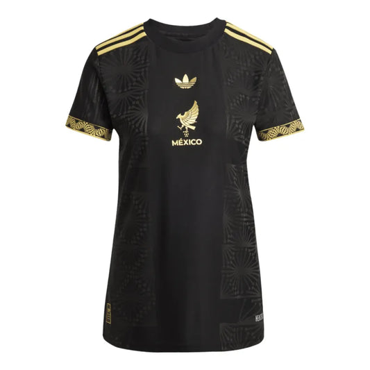 Adidas Women Mexico Third Jersey Kit Gold Cup 2025