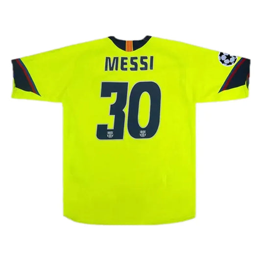Barcelona Messi #30 Retro Away Jersey 2005-06
