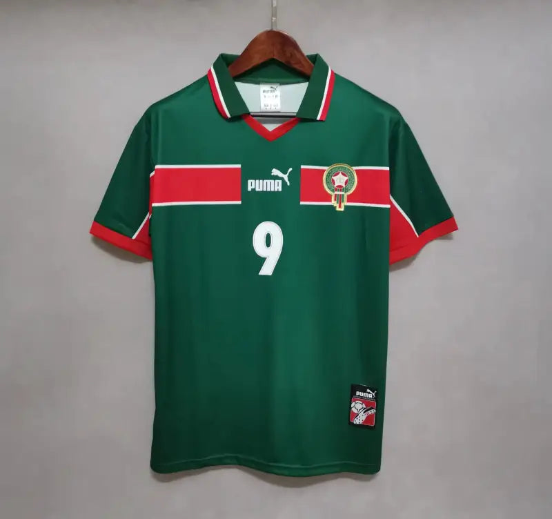 Morocco World Cup 1998 Rrtro Jersey Home