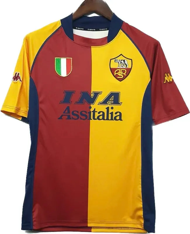 Roma 2001/02 Retro Jersey Third Away Replica