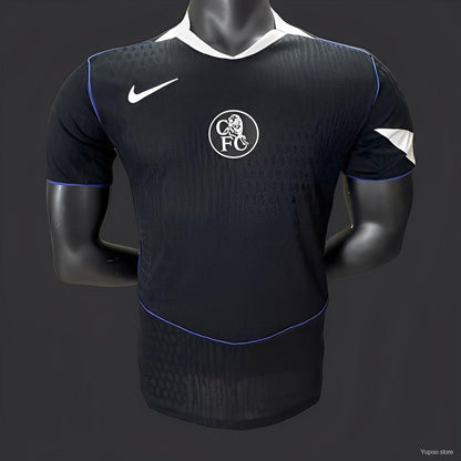 Player Version 25-26 Chelsea Third Black Jersey