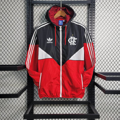 2023/2024 Flamengo Windbreaker(Red-Black)Football Shirt