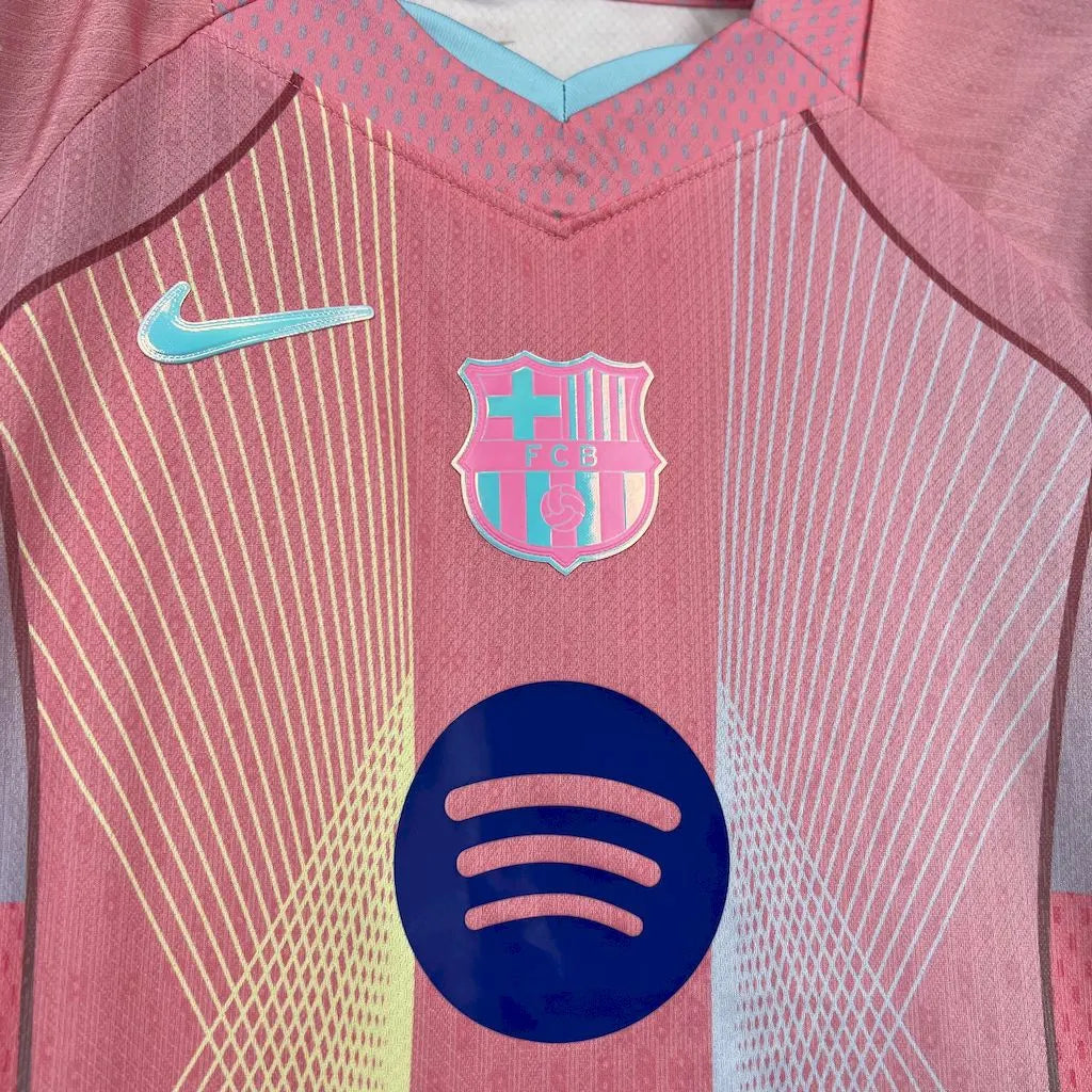 Barcelona 2025-26 pink special edition Kids Kit